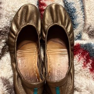 Tieks size 9 copperish